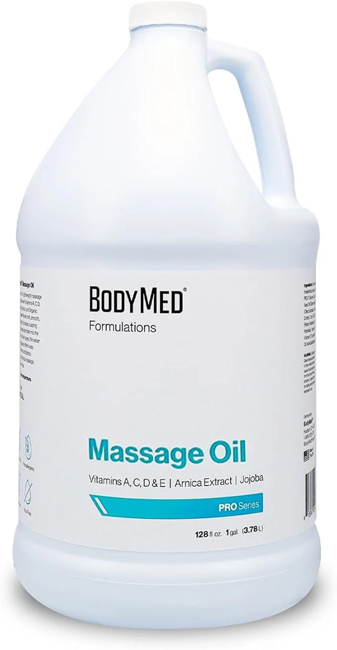 World-Class BodyMed Formulations Massage Oil 1 gal. – Fragrance- All-Natural Oil Outstanding