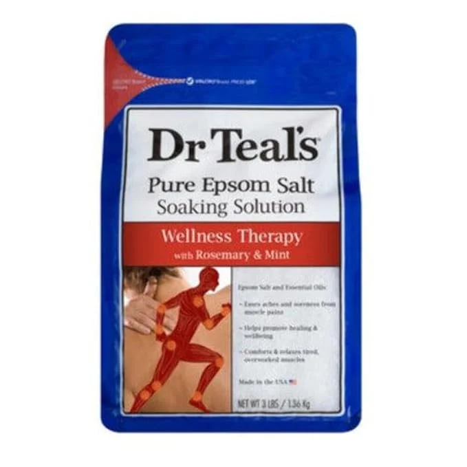 Secure Dr Teal's Epsom Salt Magnesium Soak Wellness Therapy Original
