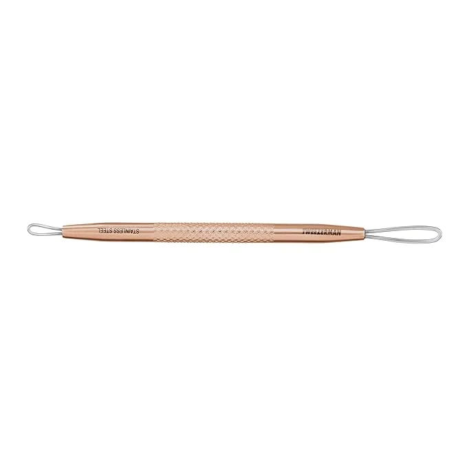 Minimalist Tweezerman Rose Gold No Slip Skin Care Tool Functional