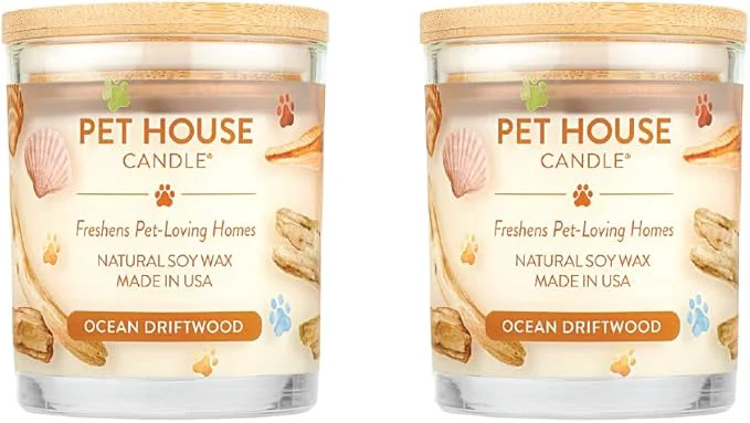 Fine Pet House Candles Clean Long-Burning Scented Pet Friendly Candles Plant-Based Superior