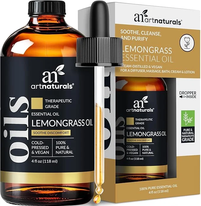 Fine artnaturals Lemongrass Essential Oil- Pure Therapeutic Grade Elegant