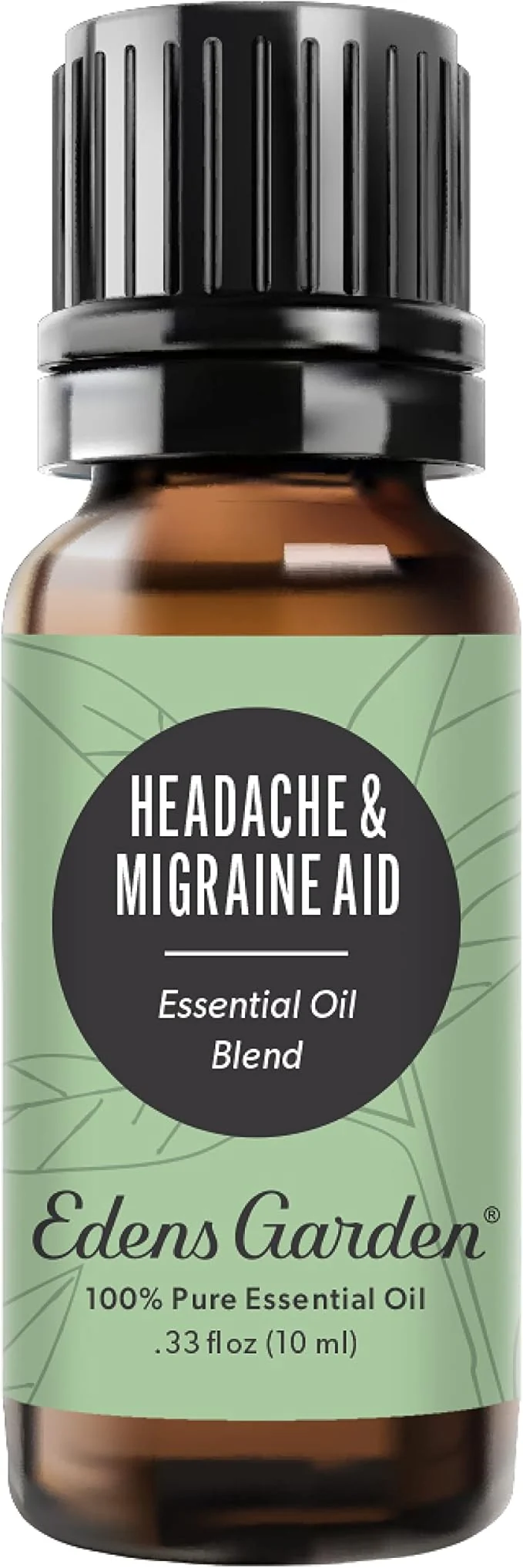 Eco-Friendly Edens Garden Headache Migraine Aid Essential Oil Blend- Pure Premium Proven