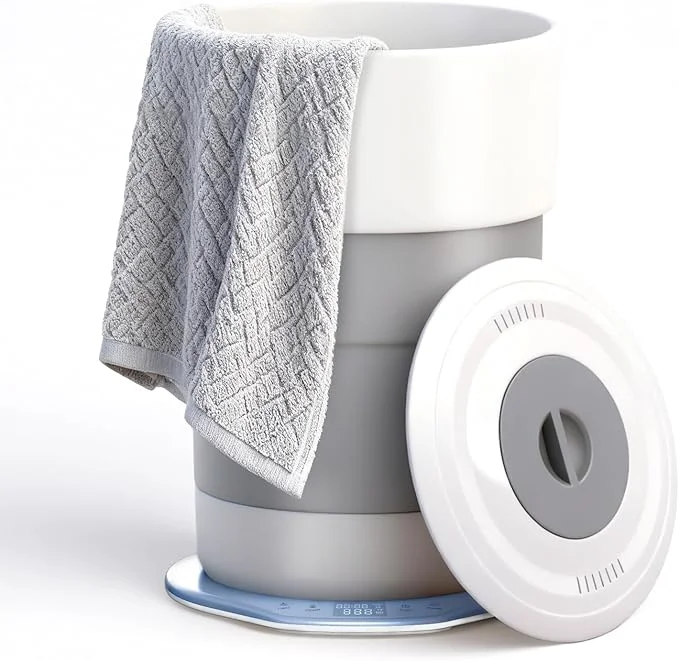 Stylish Towel Warmer 23L Towel Warmer Bucket Natural