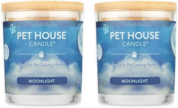 Environmentally Friendly One Fur All Pet House Candle 2 Pack Original