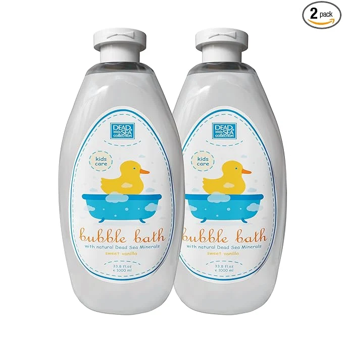 Detailed Dead Sea Collection Bubble Bath Kids Certified