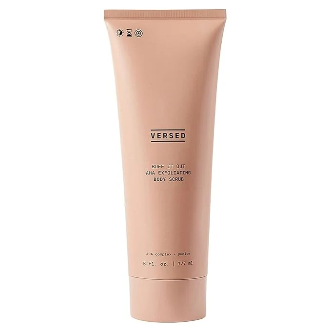 Crafted Versed Buff It Out AHA Exfoliating Body Scrub and Mask Flexible