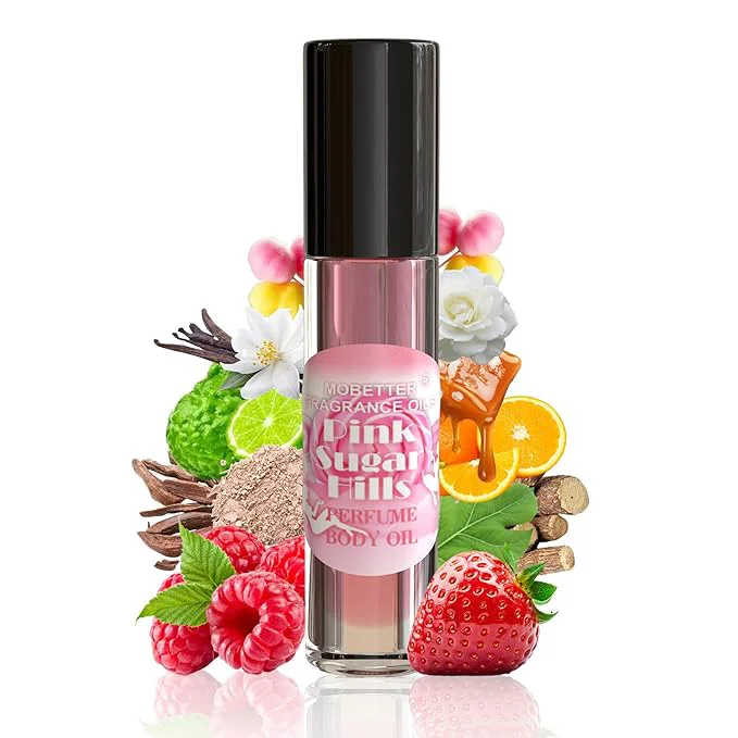 Exclusive MOBETTER FRAGRANCE OILS Pink Sugar Hills Women Perfume Body Oil notes of Fine Crafted