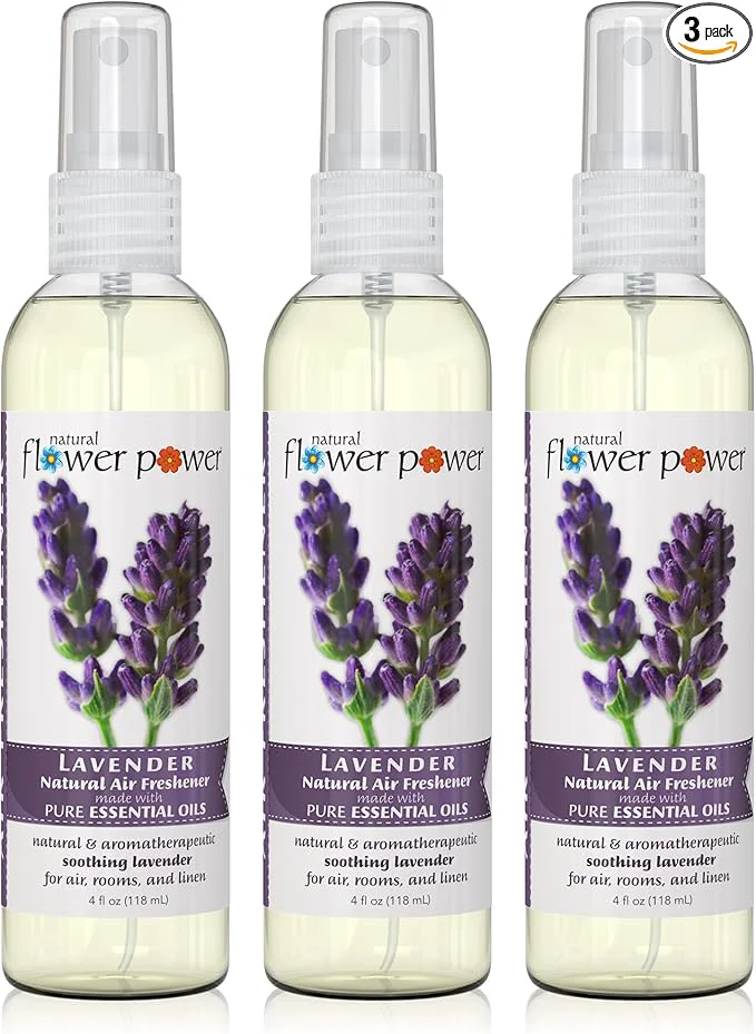 Authentic Natural Flower Power Air Freshener Spray Pure
