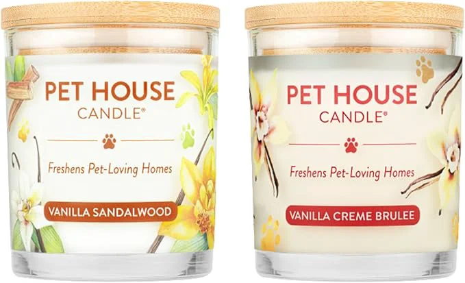 Environmentally Friendly One Fur All Pet House Candle 2 Pack Dependable