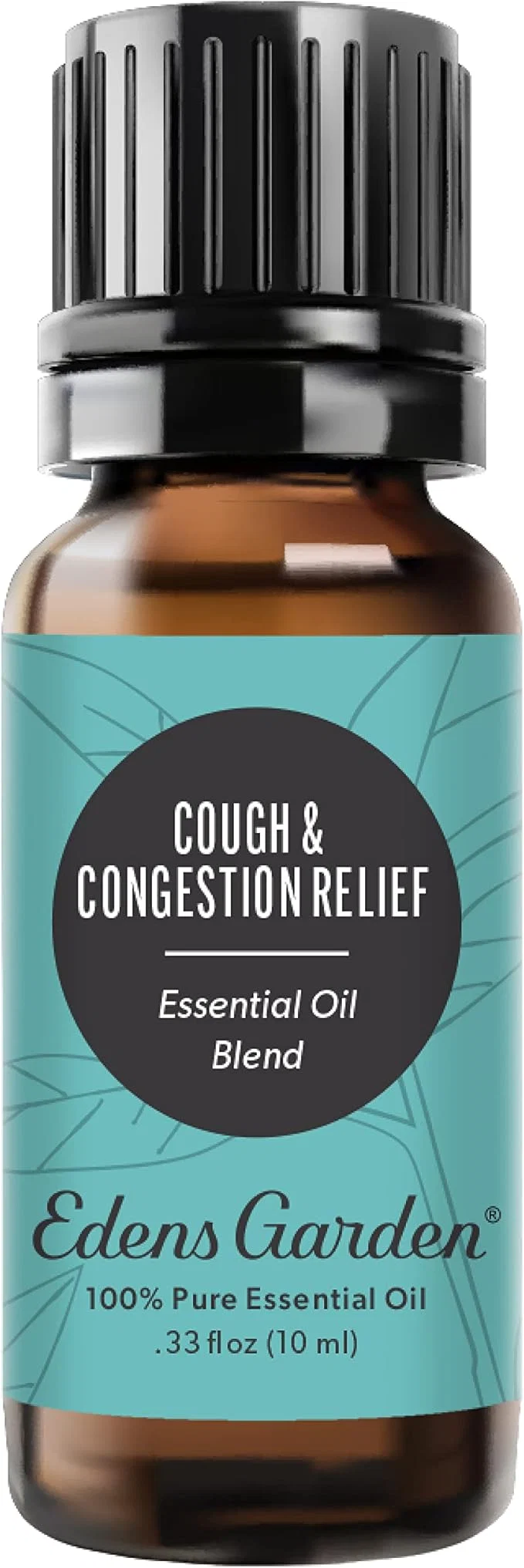 Fine Crafted Edens Garden Cough Congestion Relief Essential Oil Blend- Pure Premium Official