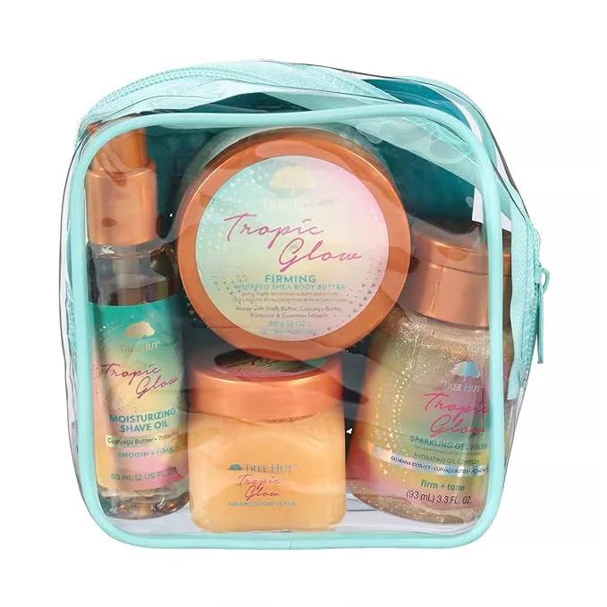 Outstanding Tree Hut Mini Tropic Glow Everything Shower Gift Set Mothers Day Gifts Detailed