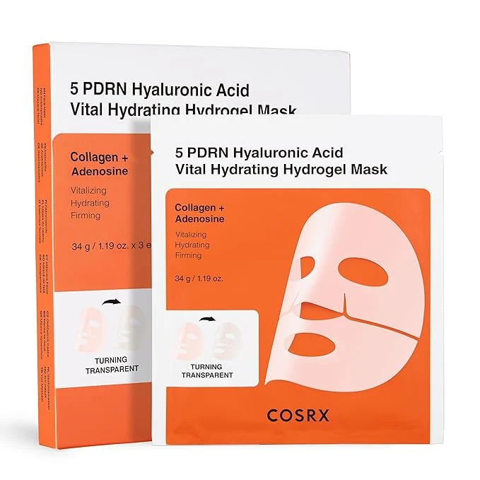 Consistent COSRX 5 PDRN Hyaluronic Acid Vital Hydrating Hydrogel Mask Overnight Hydrogel First-Class