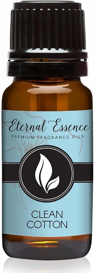 Trendy Clean Cotton Premium Grade Fragrance Oil - 10ml - Scented Oil Recyclable