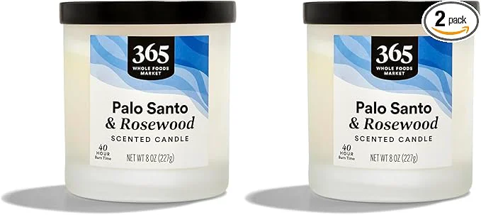 High-Grade 365 By Whole Foods Market Candle Palo Santo Rosewood Dependable