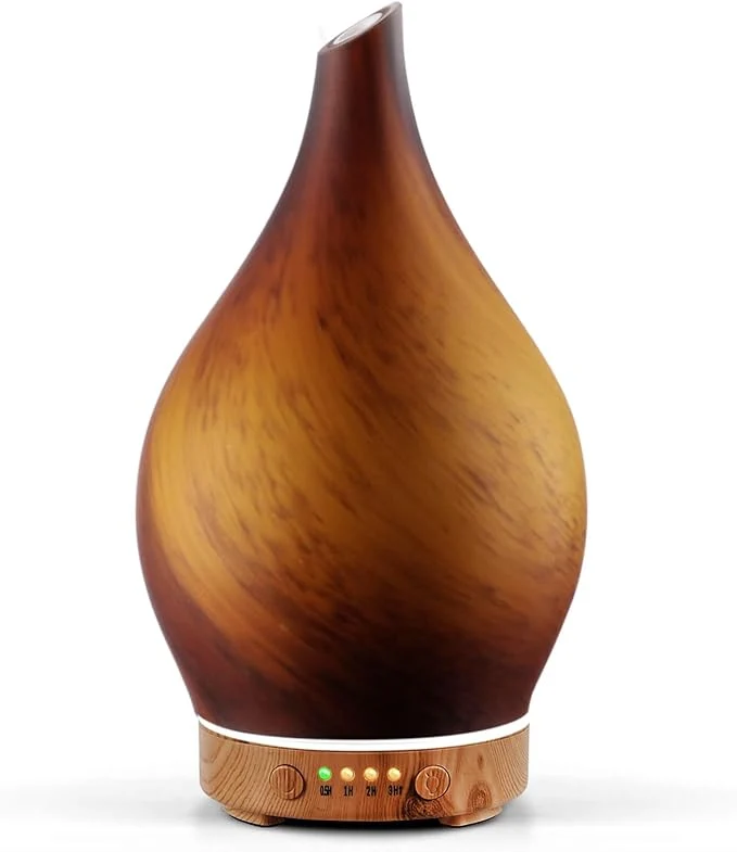 Original Design Porseme 150ml Essential Oil Diffuser Glass Color Changing Aroma Air Diffusers Detailed