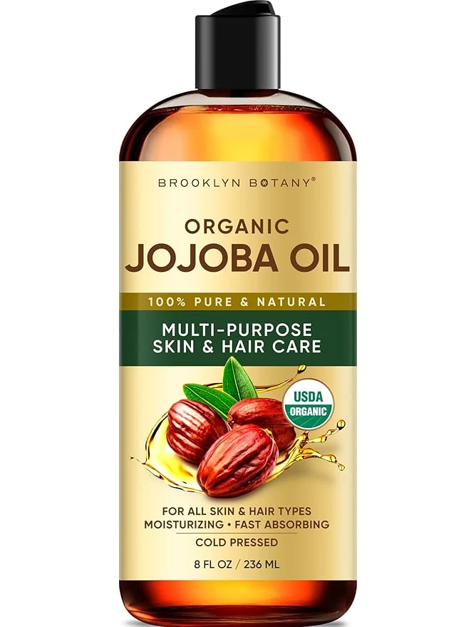 Easy-to-Use Brooklyn Botany Cold-Pressed Organic Jojoba Oil Responsible