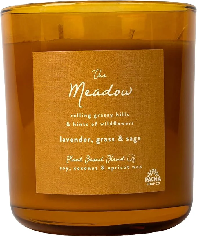 Fine Crafted PACHA SOAP Co. Origins Elements Candle Collection The Meadow 12 oz Original