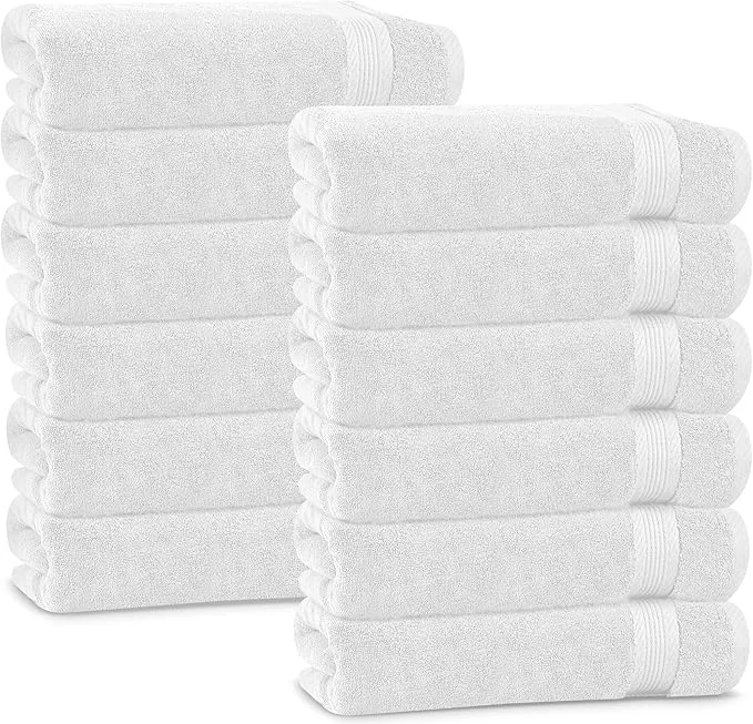 Original Linteum Textile Supply Luxury Hair Towels Ring Spun Cotton Towel Quality