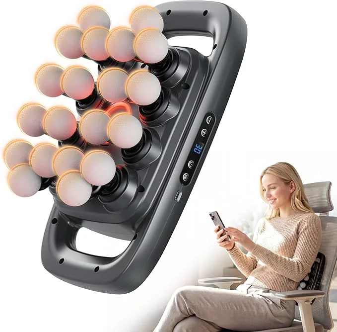 Stylish HOTU 20 Head Massage Gun Deep Tissue Muscle Back Massager Pure