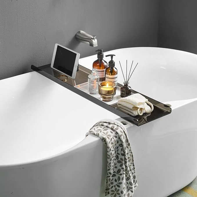 Modern Bathtub Tray Over Bathtub Racks Bath Caddy Selected