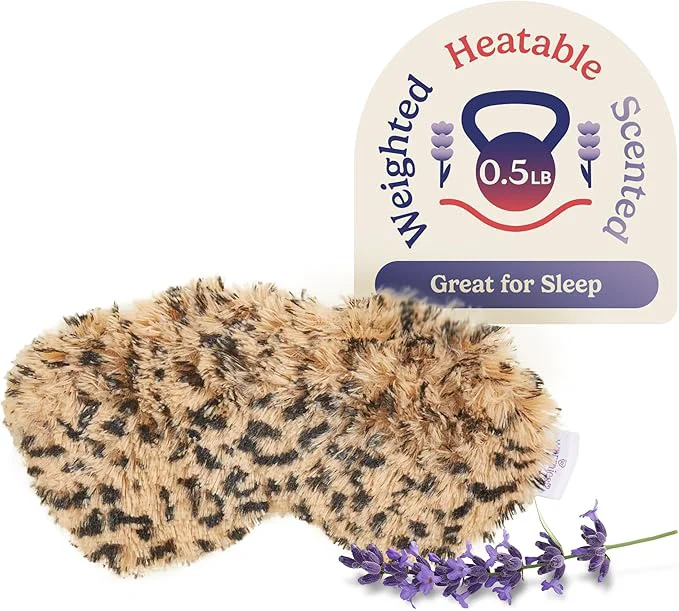 World-Class warmies Microwavable Eye Mask for Warmth Comfort Detailed