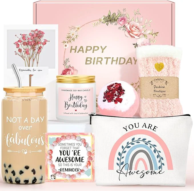 Secure Birthday Gifts for Women Unique Happy Birthday Gifts Ideas for Her Pink Fine Crafted