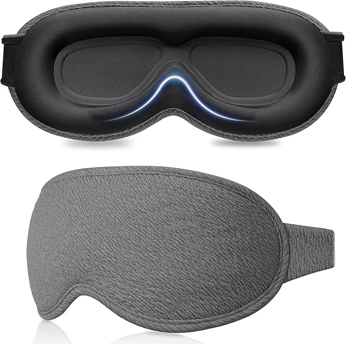 Refined Gritin Blackout Sleep Eye Mask Versatile
