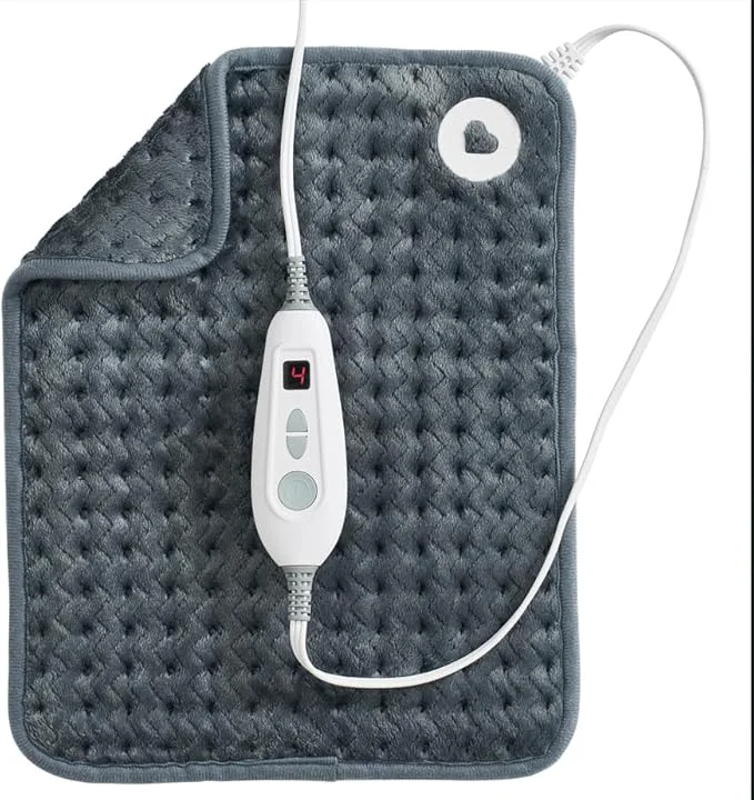Original Brookstone Herringbone Portable Heating Pad Relaxed