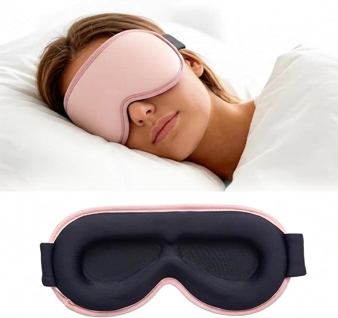 Long-Lasting 3D Blackout Cooling Gel Eye Mask 6oz Weighted Cold Compress Deep Relaxation Effective