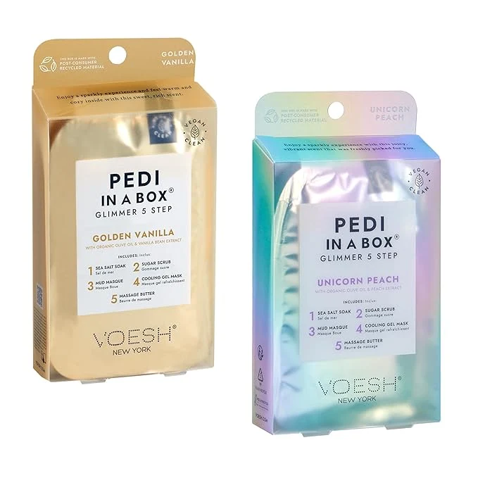 Smart VOESH Pedi in a Box Glimmer Easy-to-Use