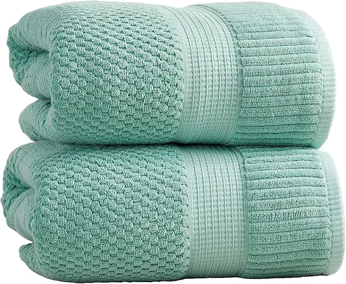 Efficient NY Loft Cotton Towel Set Super Soft Absorbent Quick-Dry Textured and Fast