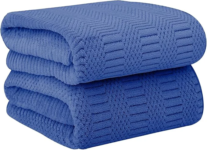 Easy-to-Use JML Microfiber Bath Towels Large Bathroom Towel 2 Pack Super Absorbent and Functional