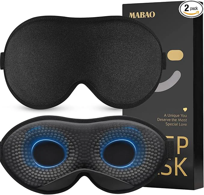 Elite MABAO 2 Packs Weighted Sleep Mask Crafted