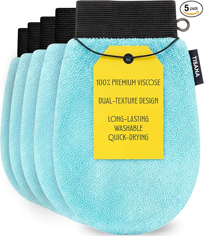 Reliable Exfoliating Glove for Shower – Dual-Sided Scrubber Mitt – Deep Exfoliation Official
