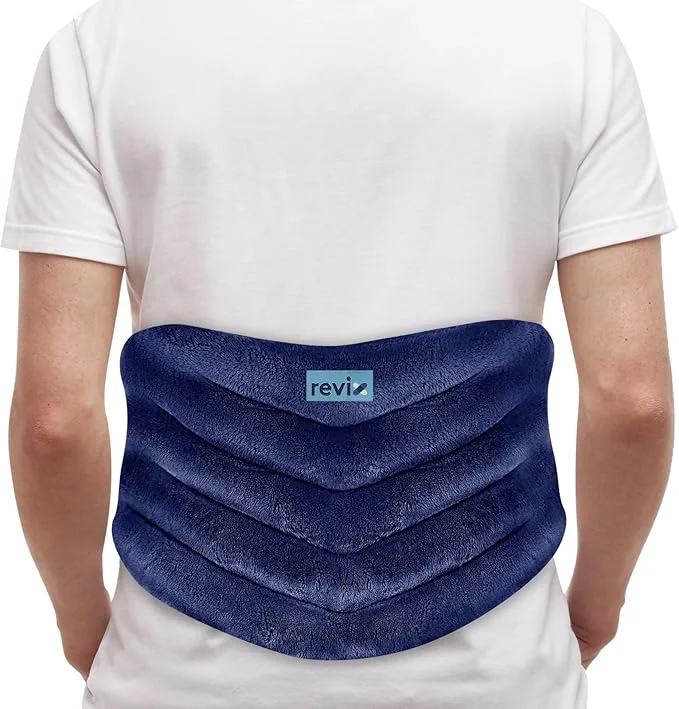 Excellent REVIX Microwavable Heating Pad for Back Extra Large Microwave Heating Wrap for Natural
