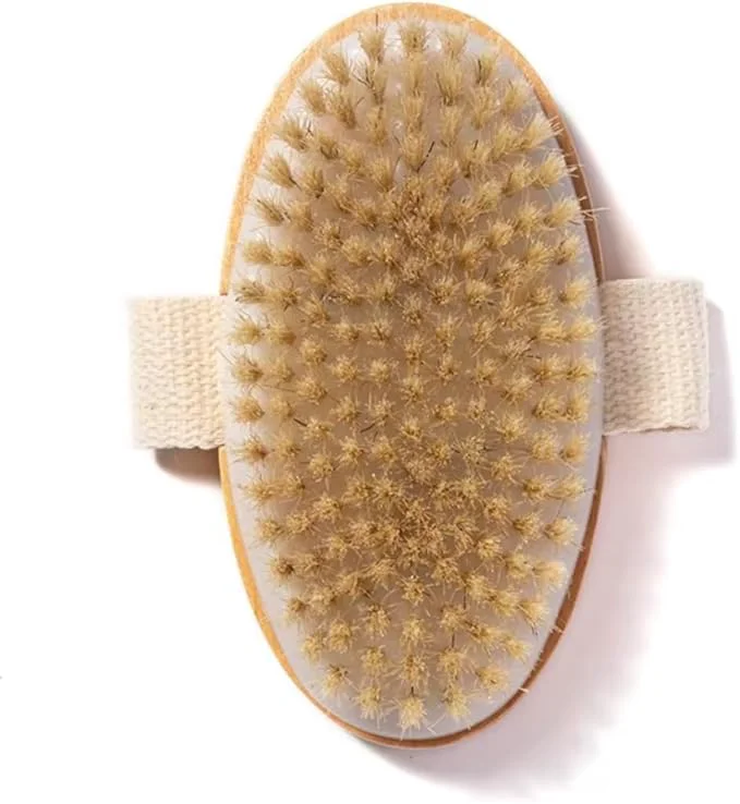 Expertly Made Dry Body Brush – Eco-Friendly Natural Bristles Crafted