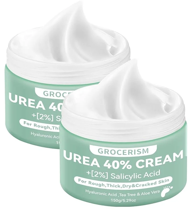 Smooth Grocerism 2 Packs Urea Cream 40 Plus 2 Salicylic Acid 5.30 oz Foot Cream Fine Crafted