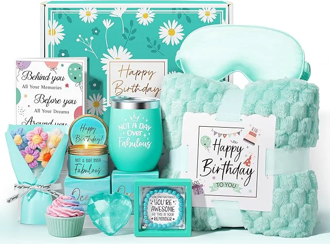 Casual Birthday Gifts for Women Friendship Unique Happy Birthday Gifts Basket for Mom Smooth