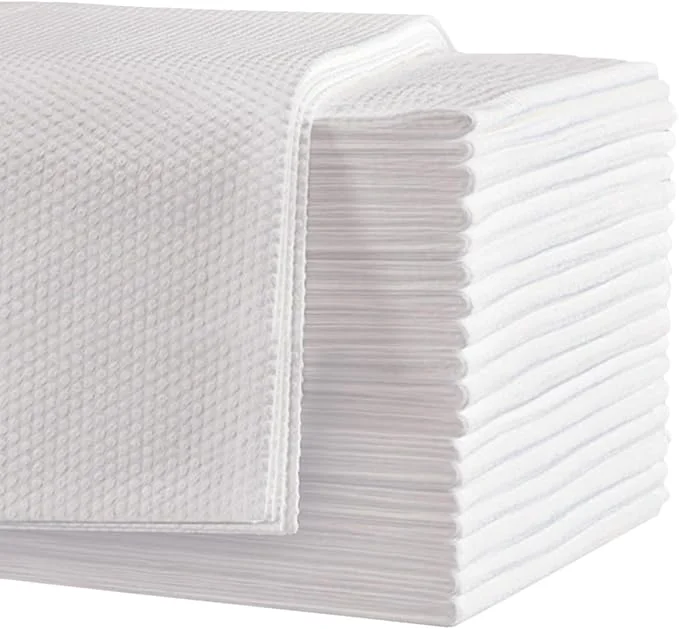 Specialty 50-Count Disposable Bath Hair Towels 19.7 x 27.6 Thickened and Absorbent Original Design