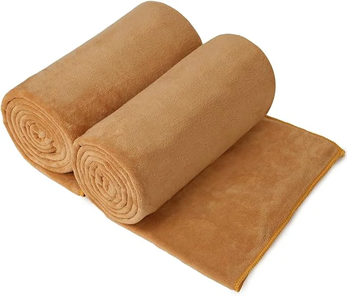 Unique JML Large Microfiber Bath Towels Set of 2 Super Absorbent Fast Drying Next-Generation