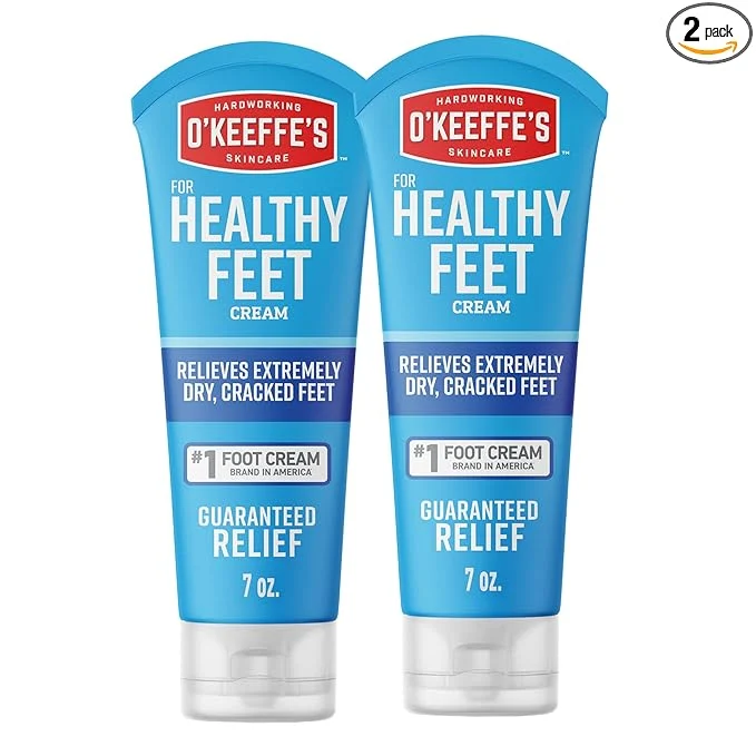 Powerful O'Keeffe's for Healthy Feet Foot Cream - 7 oz Tube - Relief for Superior