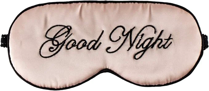 Fast Silk Sleep Eye Mask for Women and Men Soft Ladies Ultra Lightweight Adjustable Classic