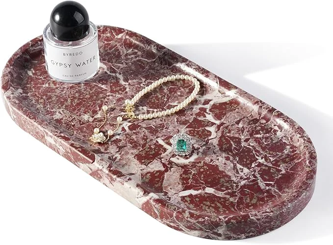 High-Grade Koville Norway Natural Marble Tray Catchall Tray