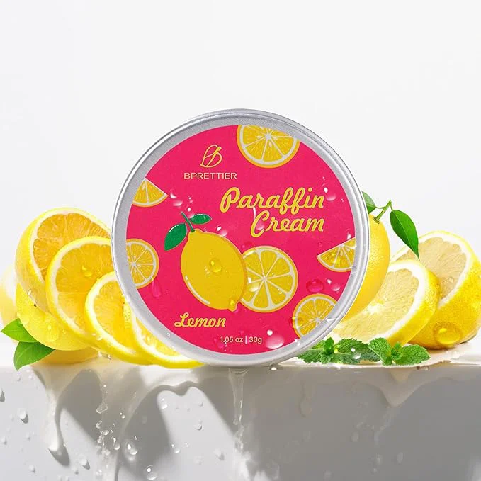Practical Cold Paraffin Wax Cream for Hands and Feet Shea Butter Cuticle Balm Lemon Original Design