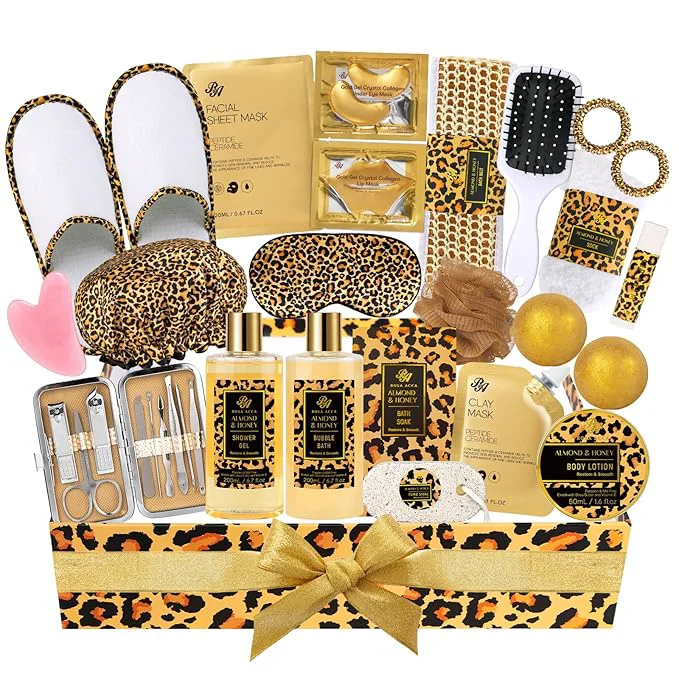 Pure Mother's Day Gifts for Mom Hydrating Skin Care Set Self Care Gifts Kit Healthy