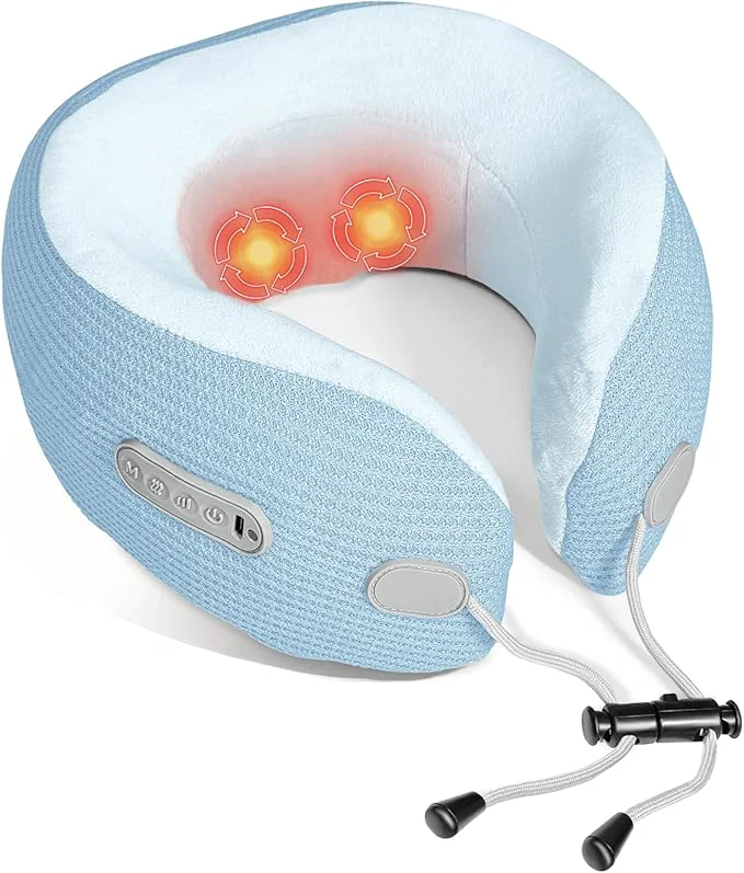 Premium Electric Neck Massager Portable Travel Pillow Sustainable