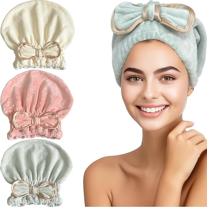 Sophisticated Jseng Microfiber Hair Towel Caps High-Performance