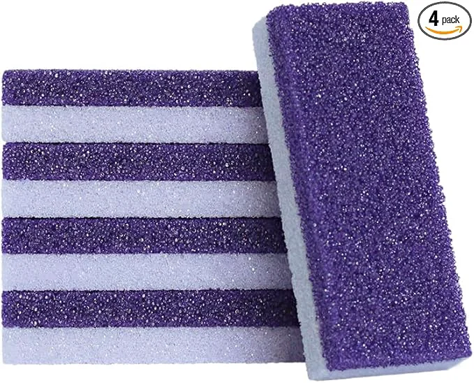 Green NOVAL Foot Scrubber for Feet Callus Remover Professional Pumice Stone for Feet Long-Lasting