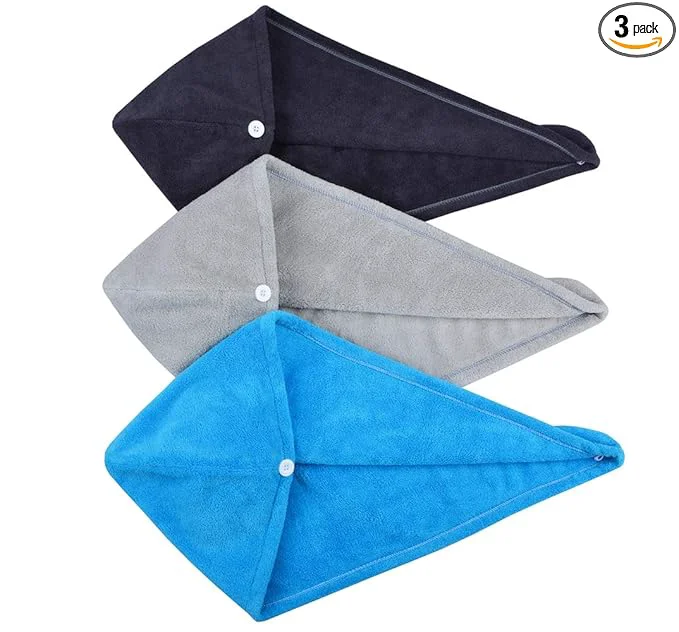 Specialty HOPESHINE Hair Drying Towel Twist Women's Soft Shower Microfiber Towels Relaxed