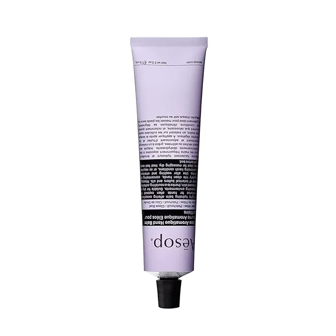 Clean Aesop Eleos Aromatique Travel Size Hand Balm Shea Butter and Coconut Oil to Quality